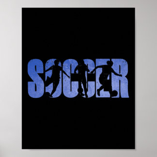 Voetbal Meisjes Voetbalspelers Jeugd School Voetba Poster