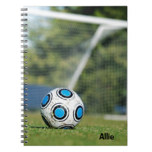Voetbal met doel notitieboek