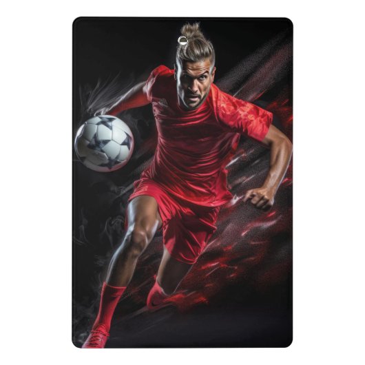 Voetbal Mini Klembord (Achterkant)