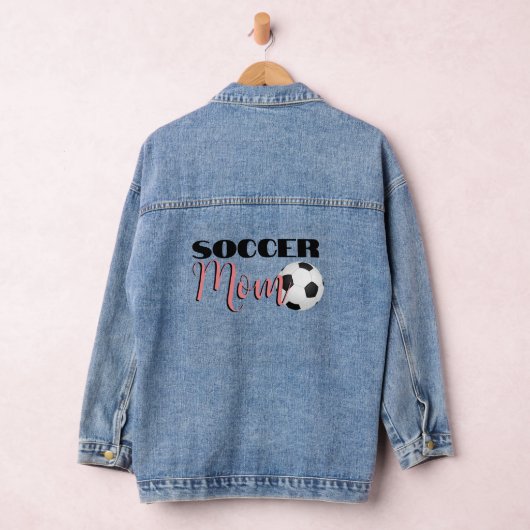 Voetbal Moeder Denim Jean Jacket (Hangar)