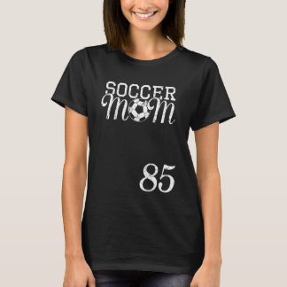 Voetbal Moeder Jersey Nummer 85 Favoriete Speler # T-shirt