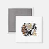 Voetbal Moeder  Magneet (Voorkant / Achterkant)