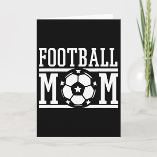 Voetbal Moeder Voetbalwedstrijd Dag Cadeau Voor Tr Kaart