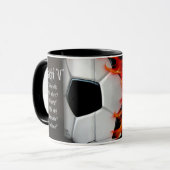 Voetbal Mok (Voorkant links)