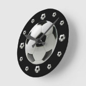 Voetbal muurklok ronde klok (Hoek)