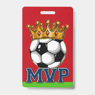 Voetbal MVP-badge Badge