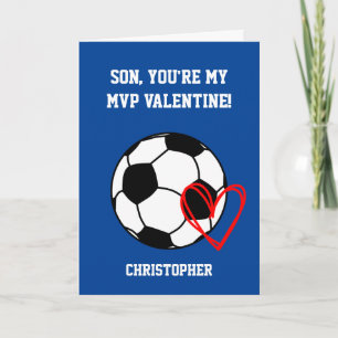 Voetbal MVP Valentijnsdag Son Kaart