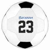 Voetbal NAAM Sportnummer Doel Net Fun (Voorkant)