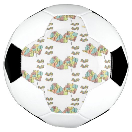 Voetbal New Jersey (Gedraaid)