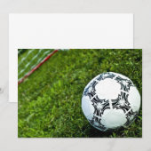 Voetbal *nodig* kaart (Voorkant / Achterkant)