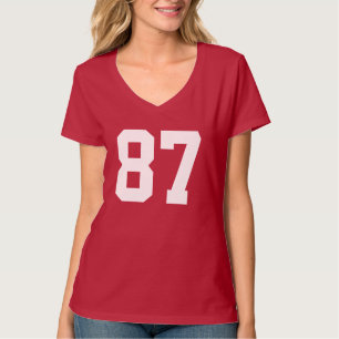 Voetbal Nummer Aangepast T-shirt