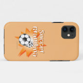 Voetbal Oma Case-Mate iPhone Case (Achterkant (horizontaal))
