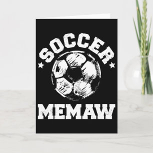 Voetbal Oma Voetbal Oma Bedrukte Grappige Voetbal Kaart