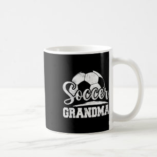 Voetbal Oma Voetbalspeler Wedstrijd Dag Moederdag Koffiemok