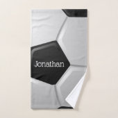 Voetbal Ontwerphanddoekset Bad Handdoek (Handdoek)