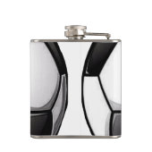 Voetbal Ontwerpkolf Heupfles (Achterkant)