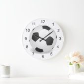 Voetbal ontwerpwandklok grote klok (Huis)