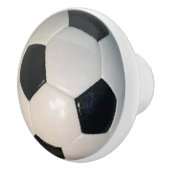 voetbal op keramische Knobs en pullen Knop (Rechts)