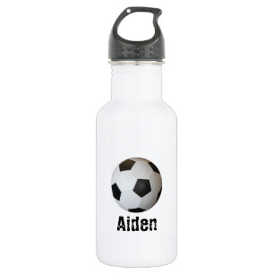 voetbal op maat waterfles