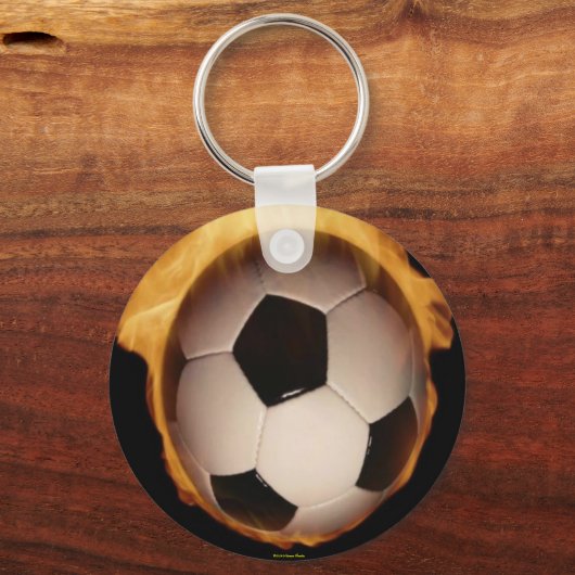 Voetbal op Sleutelhanger (Voorkant)