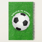 Voetbal op veld planner (Achterkant)