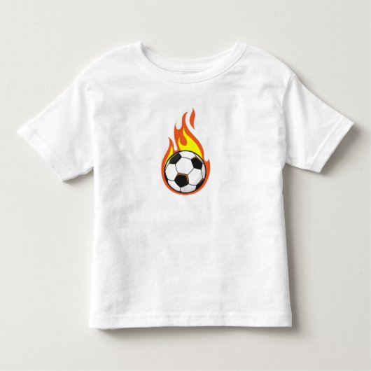 Voetbal op Vuur Kinder Shirts (Voorkant)
