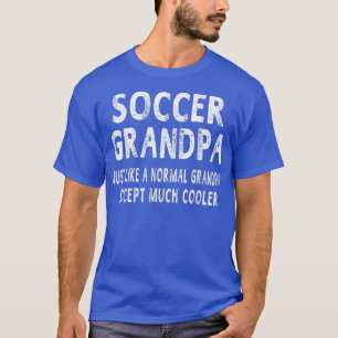 Voetbal Opa Vaderdag Cadeaus Opa Mannen S T-shirt
