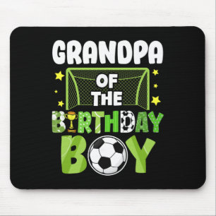 Voetbal Opa Verjaardag Jongen Feest Voetbal Famili Muismat