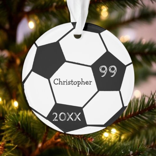 Voetbal Ornament