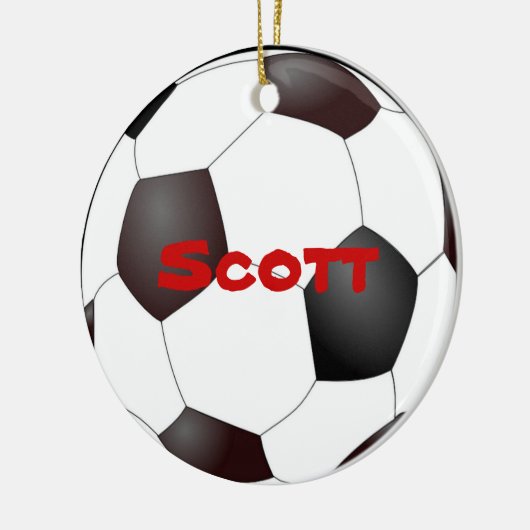 Voetbal Ornament (Links)