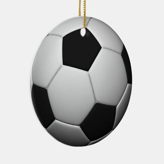 Voetbal ornament (Rechts)