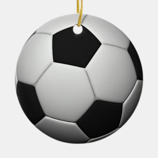 Voetbal ornament (Voorkant)