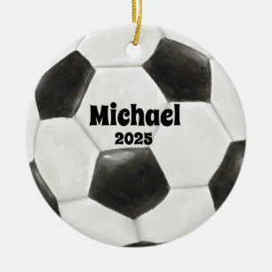 Voetbal Ornament, Ornament, Kinder Sport Keramisch Ornament