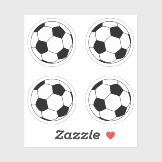 Voetbal pack sticker (Vel)