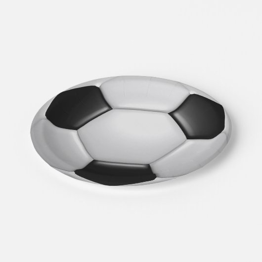 voetbal papier bord (Gekanteld)