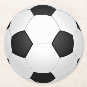 Voetbal Papier Onderzetters