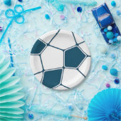 Voetbal Papieren Bordje (Feest)