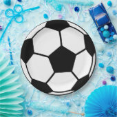 Voetbal Papieren Bordje (Feest)