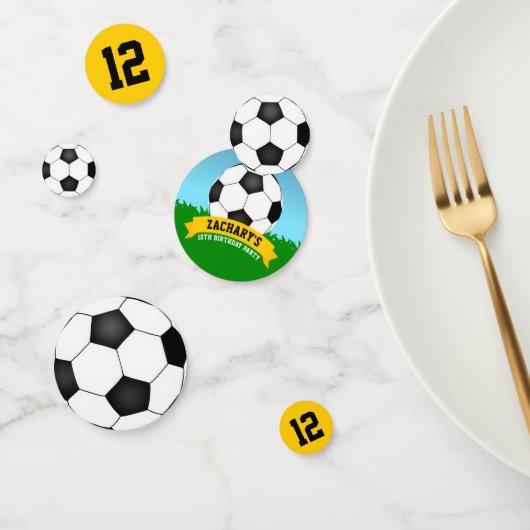 Voetbal-partij Confetti (Groep)