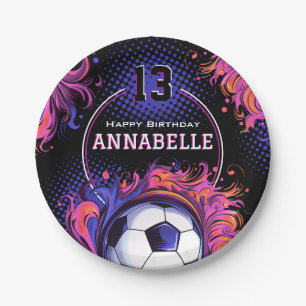 Voetbal-partij Papieren Bordje