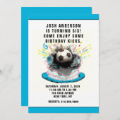 Voetbal-partij Save The Date (Voorkant / Achterkant)