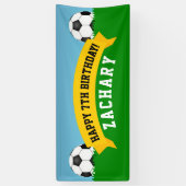 Voetbal-partij Spandoek (Verticaal)