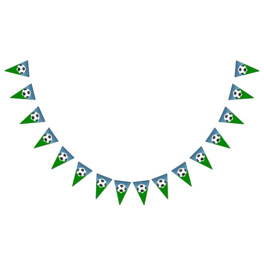 Voetbal-partij Vlaggetjes (Alle)