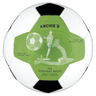 Voetbal Party Game Dag Pitch Verjaardagsfeest
