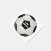 Voetbal Party Papieren servetten (Hoek)