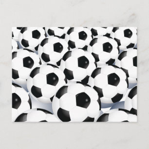 voetbal Patroon Briefkaart