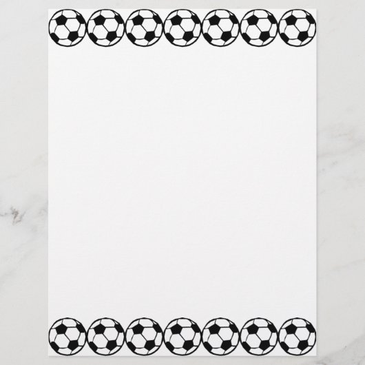 Voetbal patroon flyer (Voorkant)