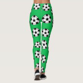 Voetbal Patroon Leggings (Achterkant)