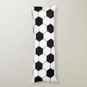 Voetbal Patroon Lichaamskussen (Achterkant (Verticaal))