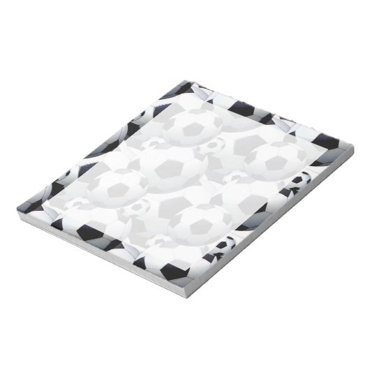 Voetbal Patroon Notitieblok (Gedraaid)